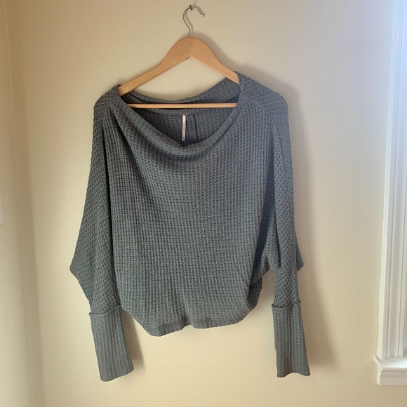 Free People Sweaters - Draped Neck Free People Pullover Sweater
